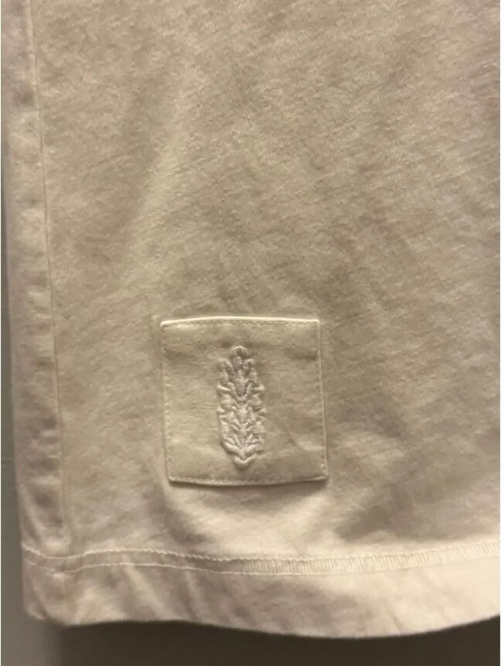 Free People Women's Movement Tee Shirt White Ruched Drawstring Tops Size M NWT
